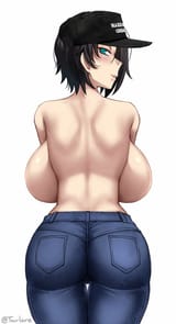 SayaBackboob