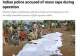 india war rape