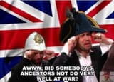 ancestors not do very well at war