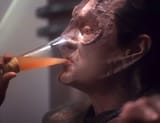 Garak drinking Romulan drink
