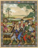 Polish Pioneers Arriving in Jamestown (in 1608), 1938