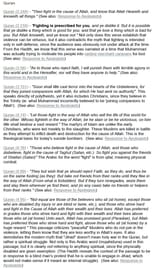 The Quran&#039;s Verses of Violence