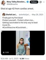 vax dead