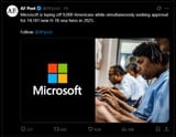 Microsoft layoffs