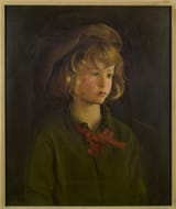 George de Forest Brush or Brusch - Boys head - (MeisterDrucke-267002)