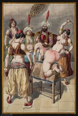 Muslim Arab Sexual Release in the Harem Flaggelation, early 1900s 02