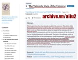 talmudic view of the universe