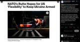 NATO Secretary General Mark Rutte expressed hope for U.S. &#039;flexibility&#039; on resuming arms supplies to Ukraine after Washington unexpectedly paused 05-07-2025
