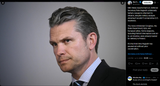 NBC News reports that U.S. Defense Secretary Pete Hegseth unilaterally halted a weapons shipment to Ukraine, despite military analysis showing 04-07-2025