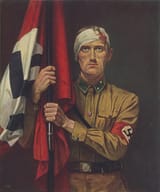 Wilhelm Waldapfel (Desden, Kingdom of Saxony, German Reich 1883-1965 Wetter, Hessen, Federal Republic of Germany) Und ihr habt doch gesiegt (And you have triumphed nevertheless) - 1934