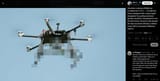 Ukrainian company FRDM has unveiled the R-34-T — a multirotor drone equipped with a laser target designator for guiding precision-guided munitions 05-07-2025