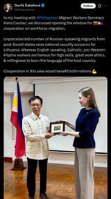 Lithuania Philippines 