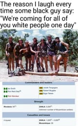 why I laugh when niggers pretend they can threaten Aryans