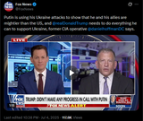 FoxNews 05-07-2025 Putin is using his Ukraine attacks to show that he and his allies are mightier than the US, and @realDonaldTrump, former CIA operative @danielhoffmanDC HD