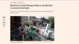 BlackRock and JPM in Ukraine