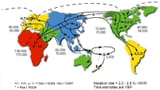 Map-of-continent-specific-mitochondrial-haplogroups-Haplogroups-are-indicated-with-a (1)
