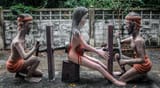 buddhist hell garden
