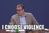 vucic violence