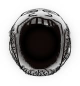 62 - distorted glasses open_mouth soyjak sphere stretched_mouth stubble variant_markiplier_soyjak