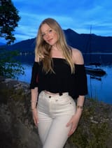 Blonde shy girl 1