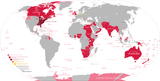 British Empire map