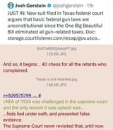 End NFA Texas