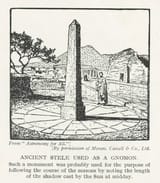 M441091_Ancient-stele-used-as-the-gnomon-of-a-sundial