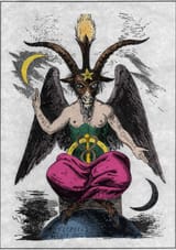 Anonymous_Anonymous_-_Representation_of_the_Baphomet_a_monster_with_a_goat_head_and_a_womans_body_with_-_(MeisterDrucke-1068699)