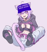 CatgirlPurpleSittingdown