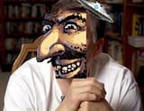 Jewish Bob Lazar sitting there with his nose