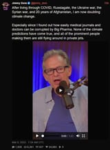 Jimmy Dore, Climate Change Hoax