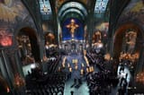 russian armed forces main cathedral interior