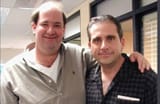James Gandolfini and Michael Imperioli on their final day together on set of The Sopranos