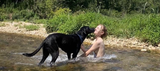 white women love dogs