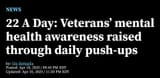 22 veterans a day suicide rate