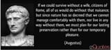 Augustus on women