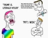 trump is literally hitler i wish alt right trump is literally hitler nazi