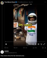 saar we eat poop but kindly show us with fair skin