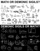 Sigils, math or logic circuits