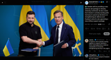 Sweden will be providing a new defense aid package to Ukraine, Zelensky confirmed. He also noted that Ukraine is actively working with Germany 05-07-2025