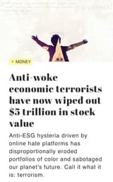 doing nothing is economic terrorism
