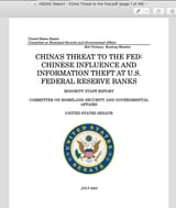 China threat to Fed