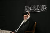 Ayatollah Khamenei appeared in public for the first time since the war on the night of the 10th of Muharram
