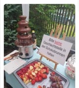 Please don&#039;t put your genitals in the chocolate fountain
