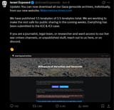 Gaza genocide archives