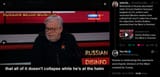 Russia is celebrating the spectacle and chaotic division of the West created by Trump. 05-07-2025 decorated state TV host Vladimir Solovyov laughed at U.S. politics