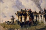 Vasily Vasilyevich Vereshchagin (1842-1904) Наполеон на Бородинских высотах (Napoleon on the Borodino Heights) - Холст, масло 1897