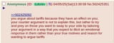tariff spammers btfo