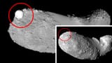 Asteroid Itokawa had a mysterious dome on it