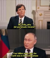 Putin Nearly Bores Tucker Carlson to Death With Two-Hour History Lesson
